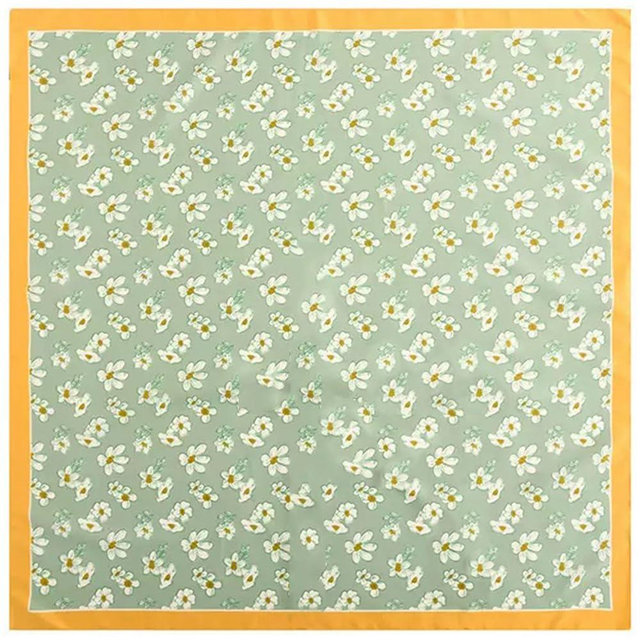 Julunar Silk Like Head Scarf for Women - Satin Large Hair Scarves - 35" Square Silk Hair Wrap for Sleeping with Gift Packed