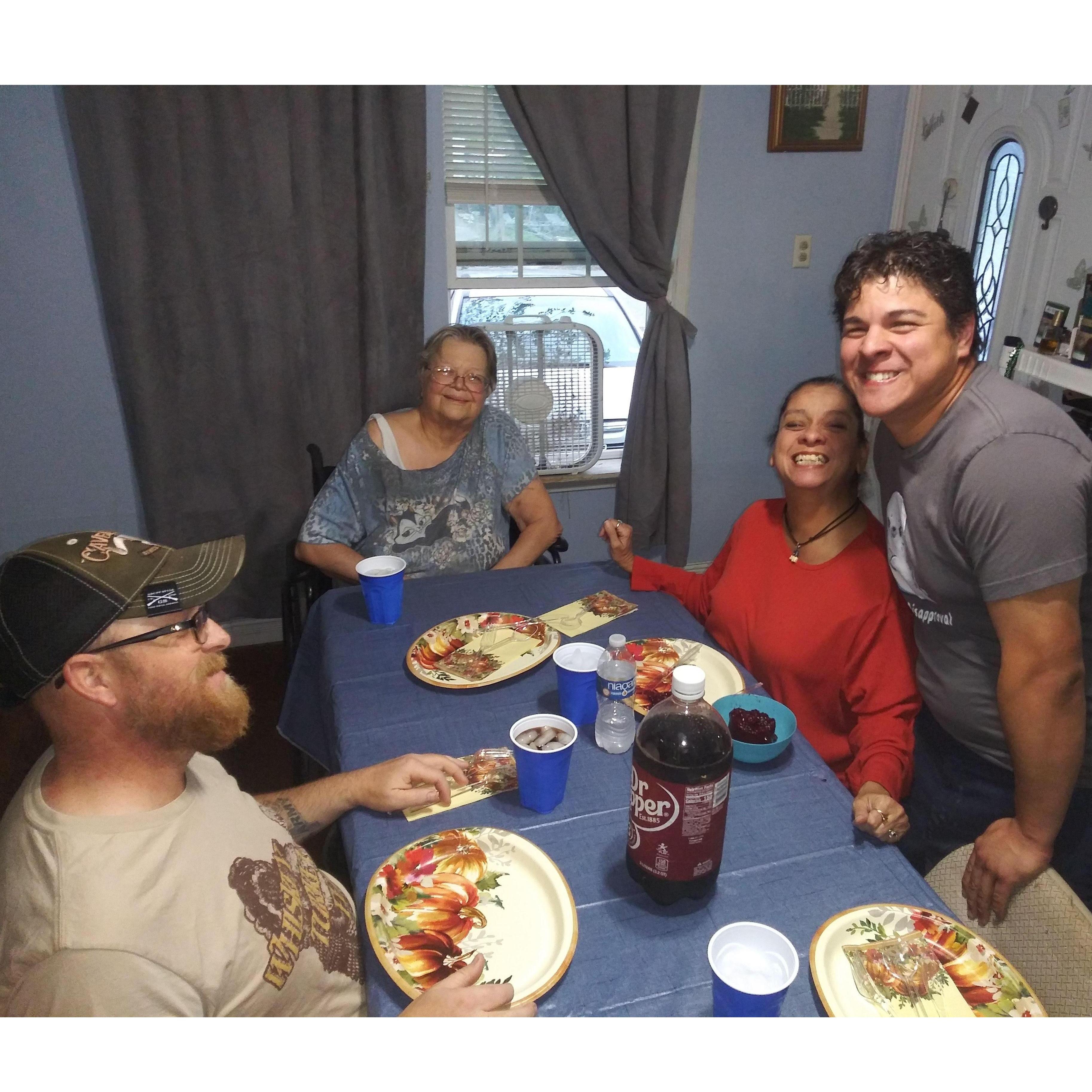 Thanksgiving with Laura, Kenneth, and Murby