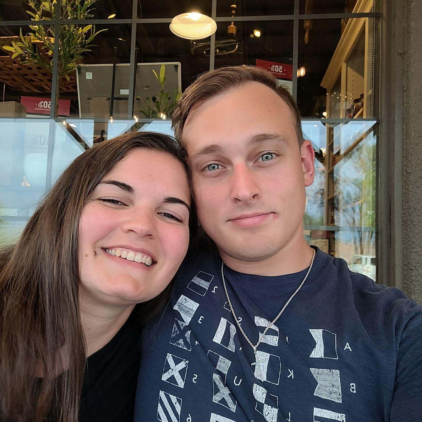 Our first date at Cracker Barrel