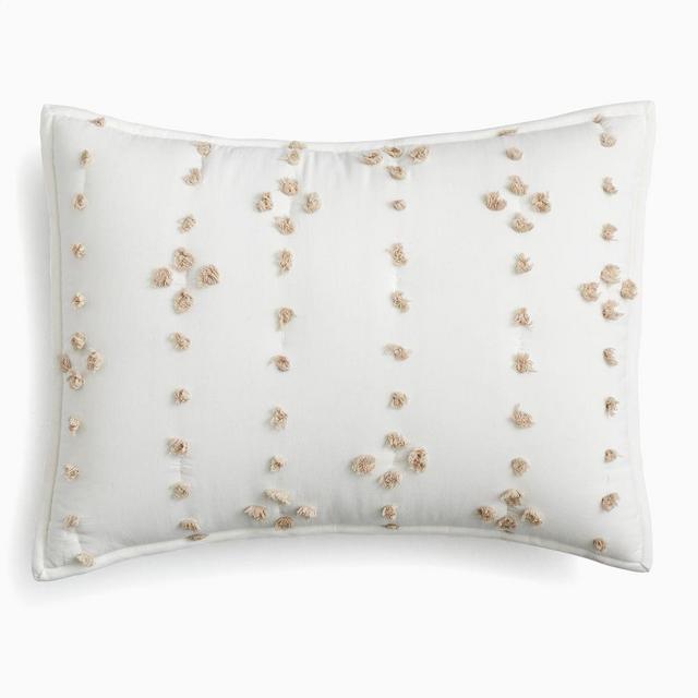 Candlewick Set of 2 King Shams, Natural