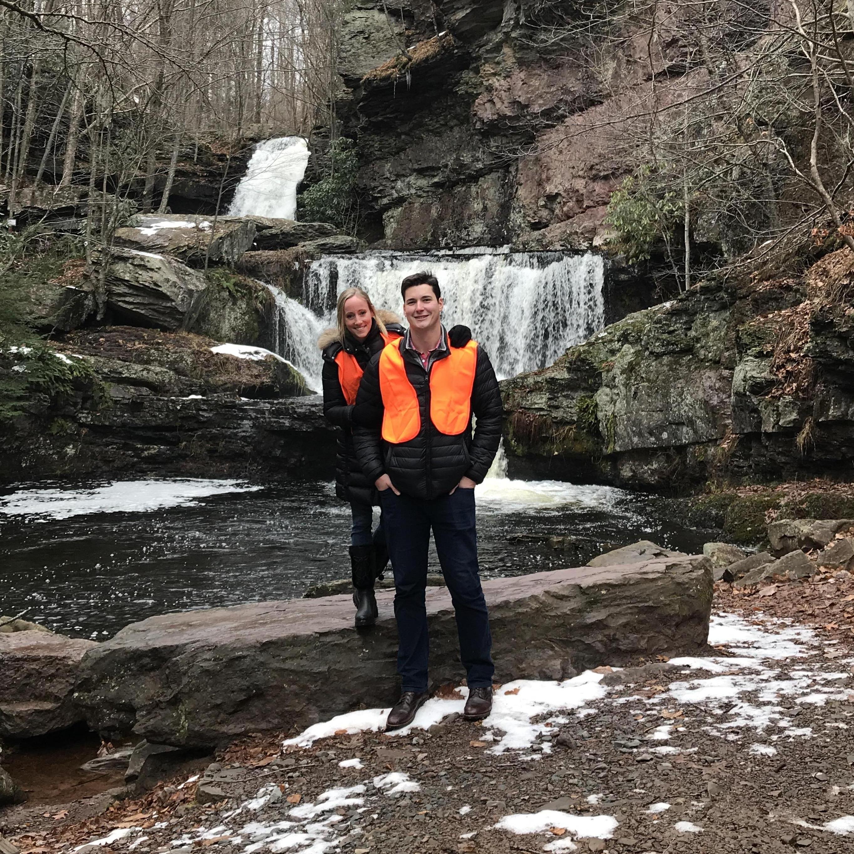 Our first trip to Skytop together