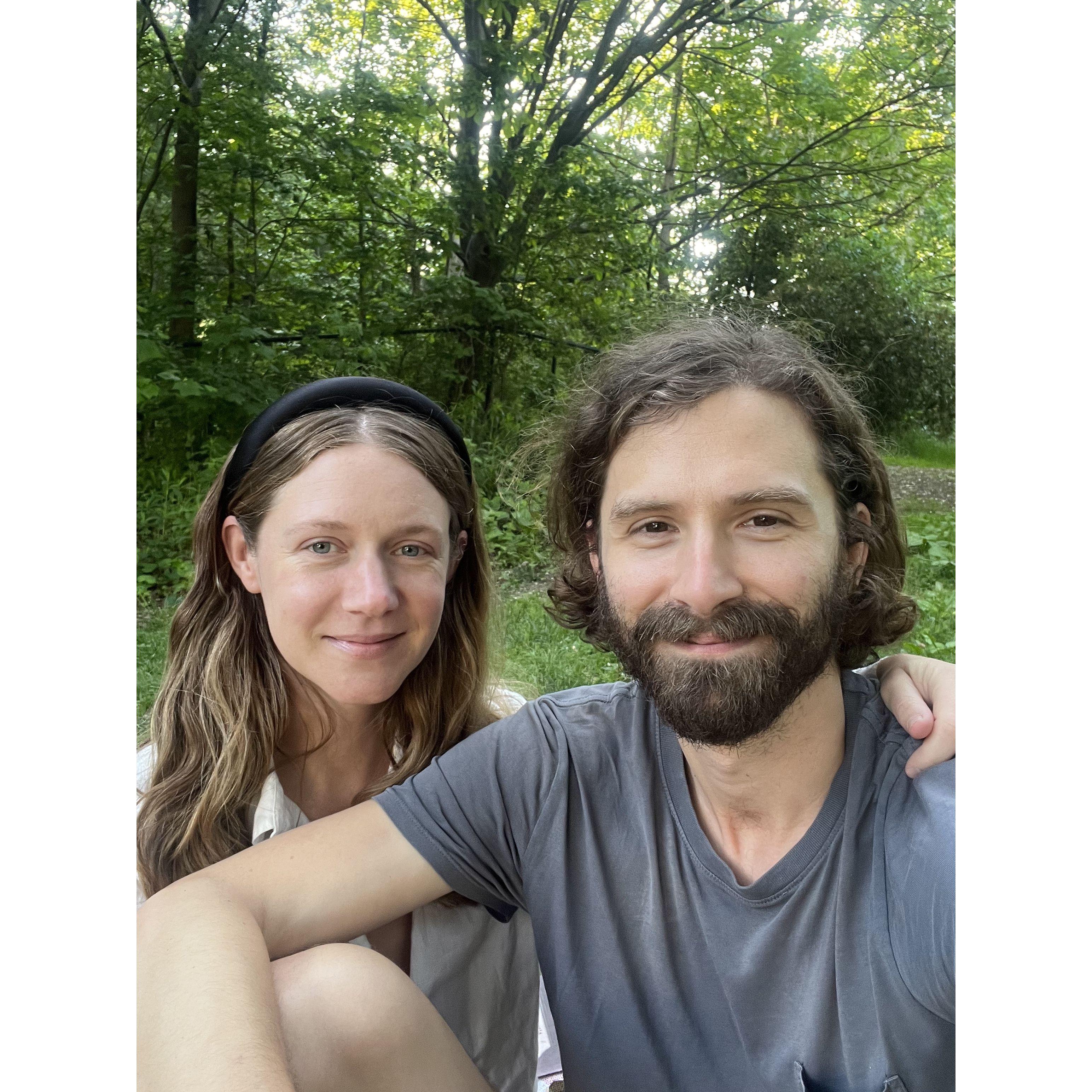 Picnic in Prospect Park