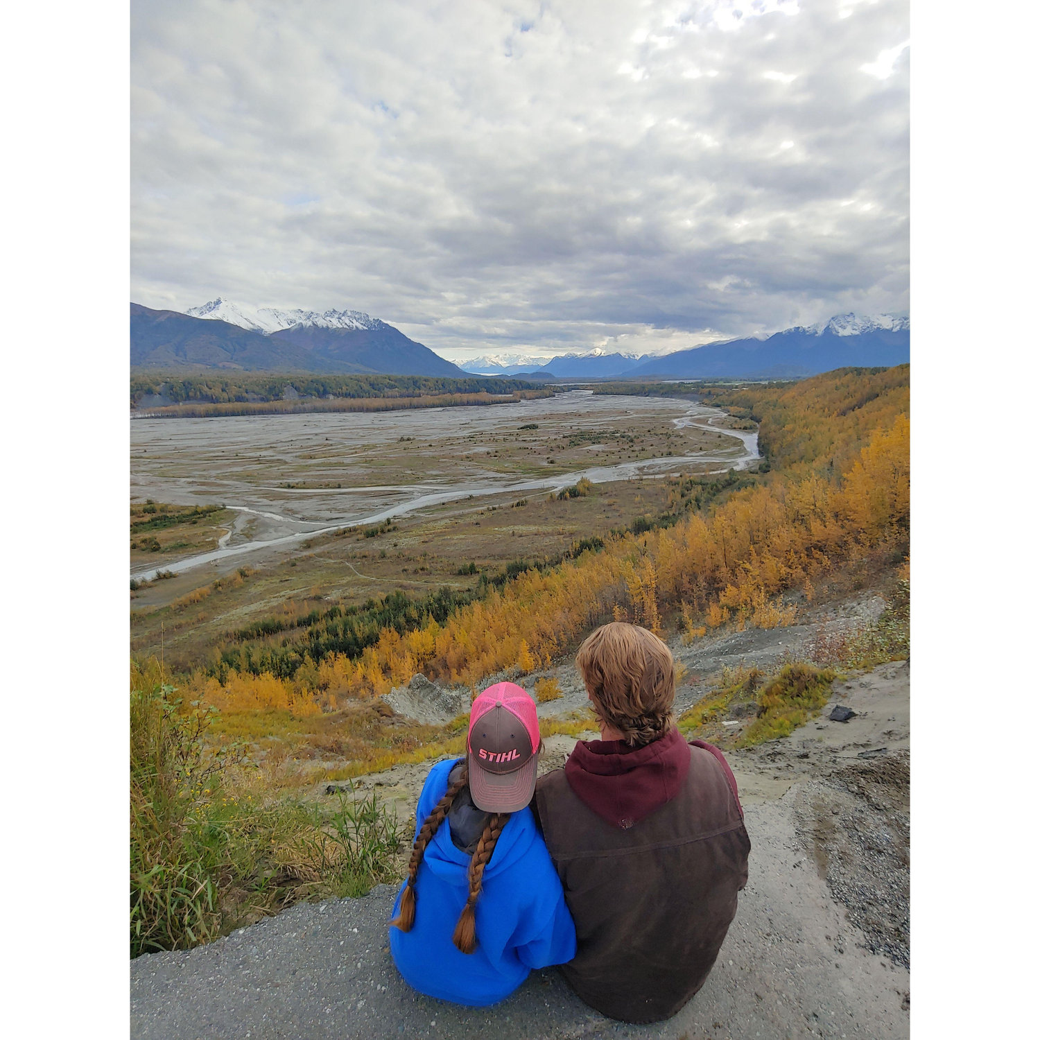 The Matanuska overlook, fall 2023