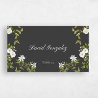 Grey Wedding Place Card - Villagio