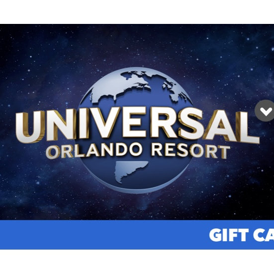 Universal Studios Gift Card