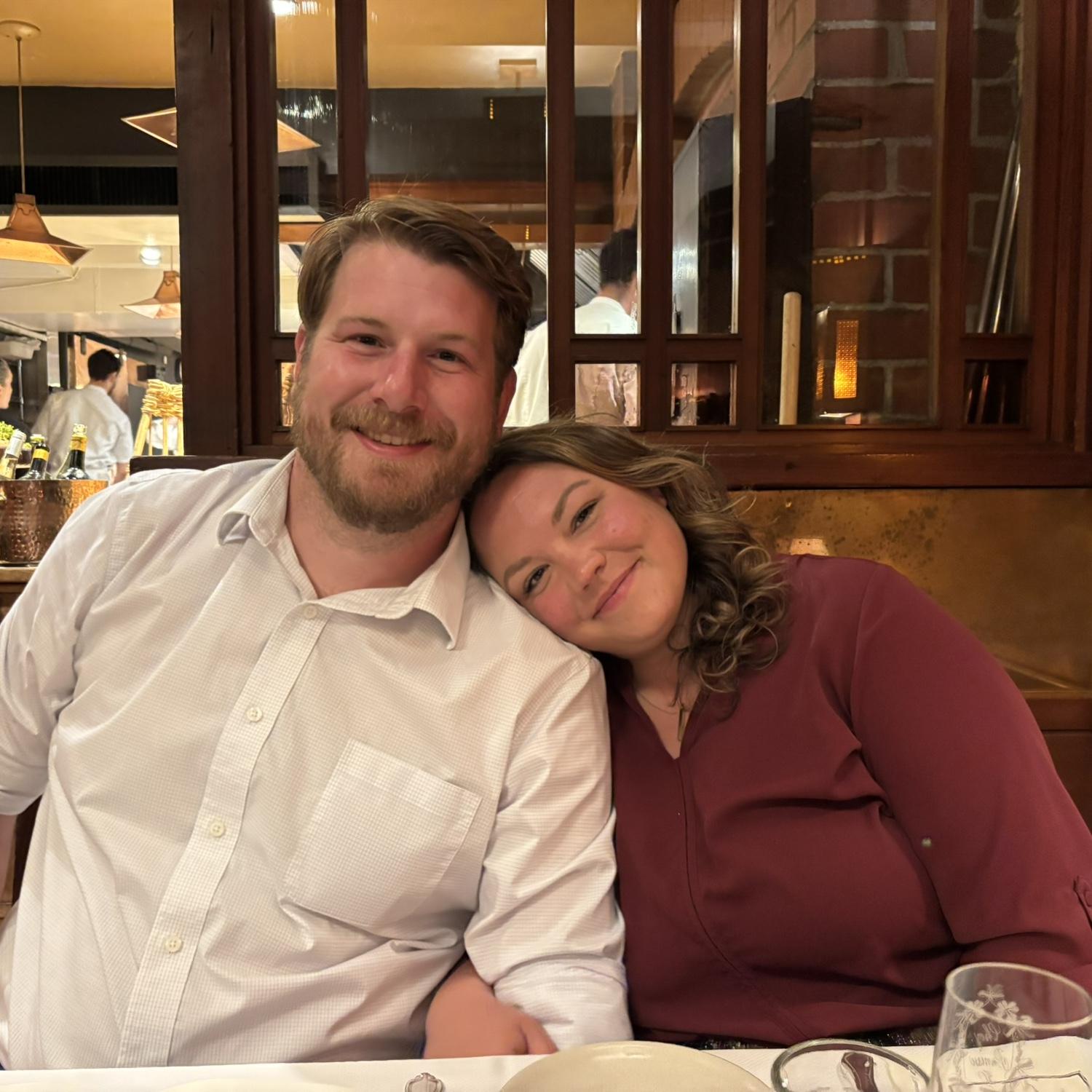 Celebrating engagement and Nicholas’ birthday at Chez Panisse | April 2025 in Berkeley, CA