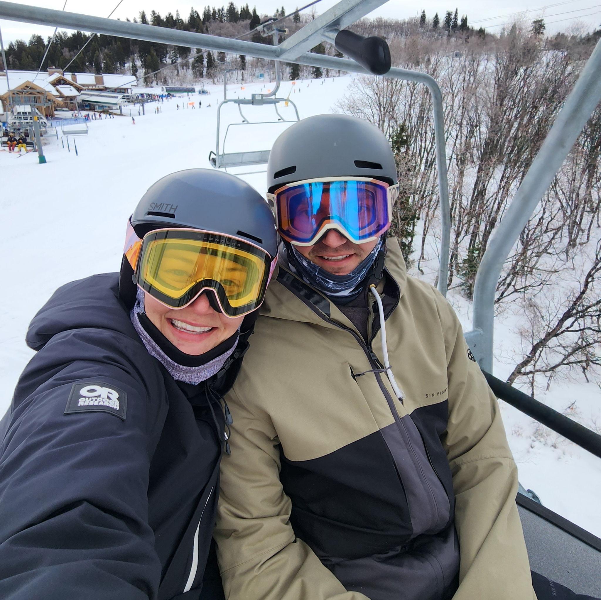 Snowbasin resort, New Years day