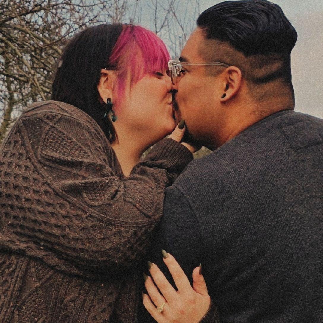 From or engagement photo shoot!