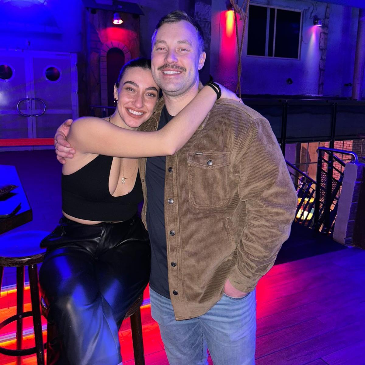 In the cluuuurb. My favorite dance partner!