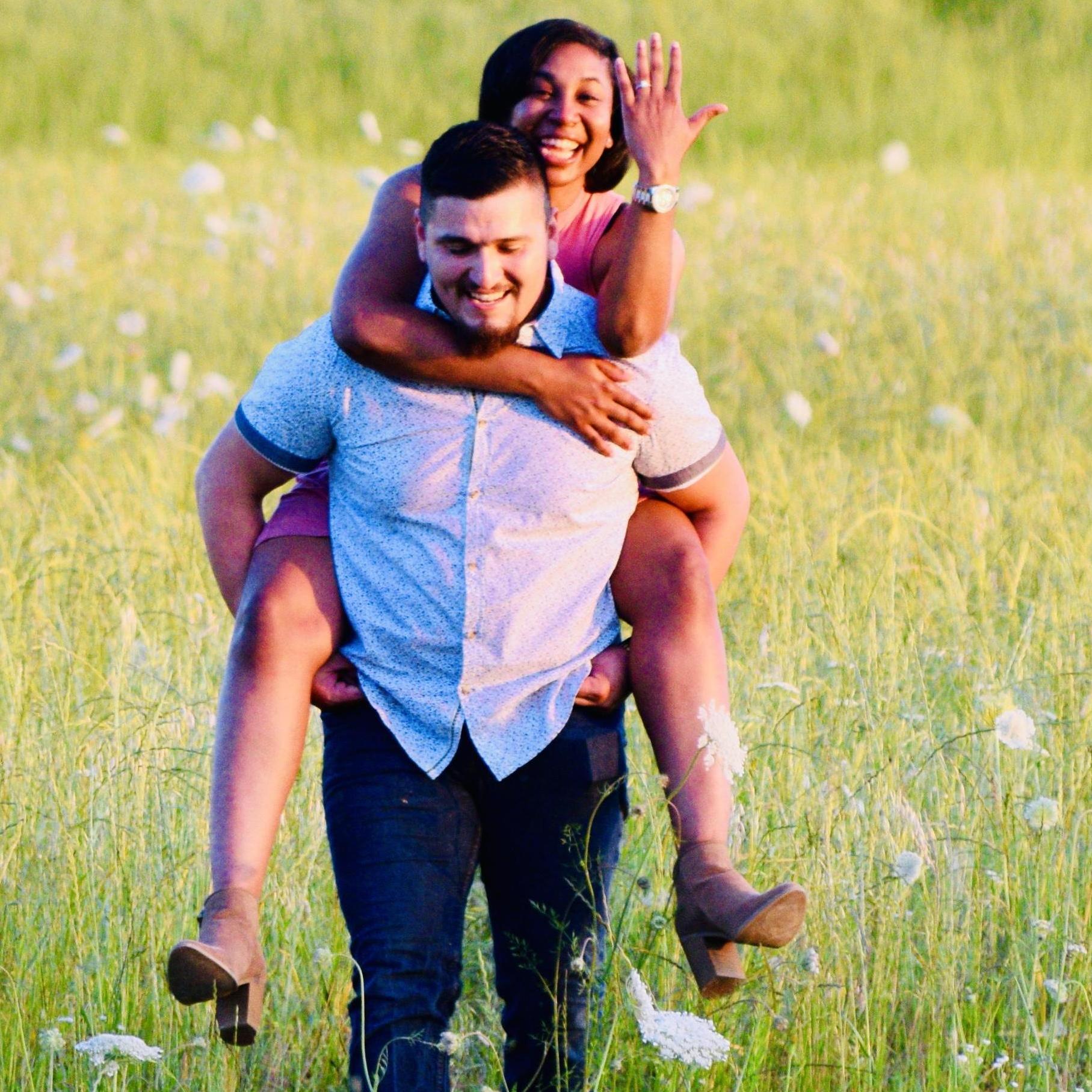 We got ENGAGED! Best day of my life!