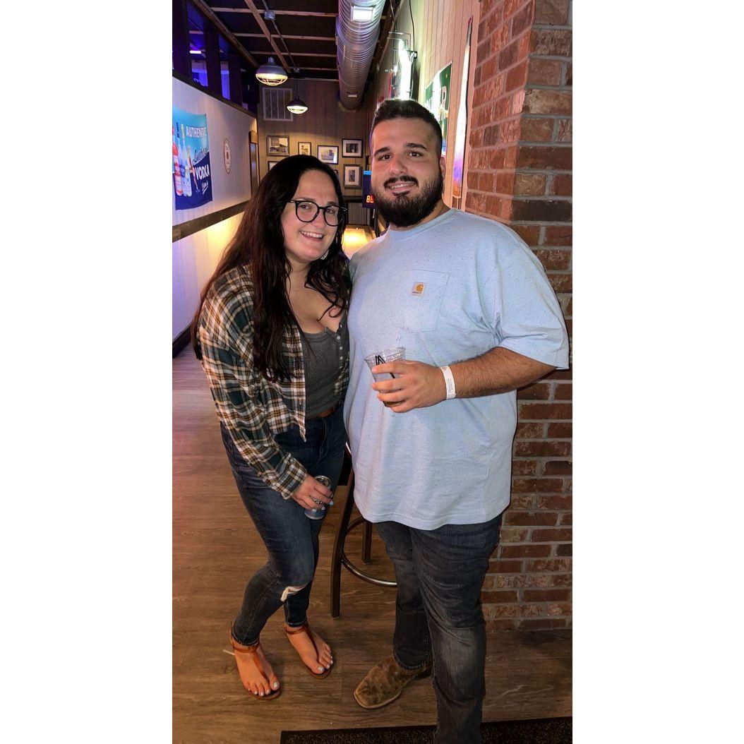 The time we celebrated our sixth month anniversary, only to realize it had only been five months!