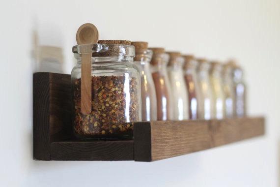 Wooden Spice Rack