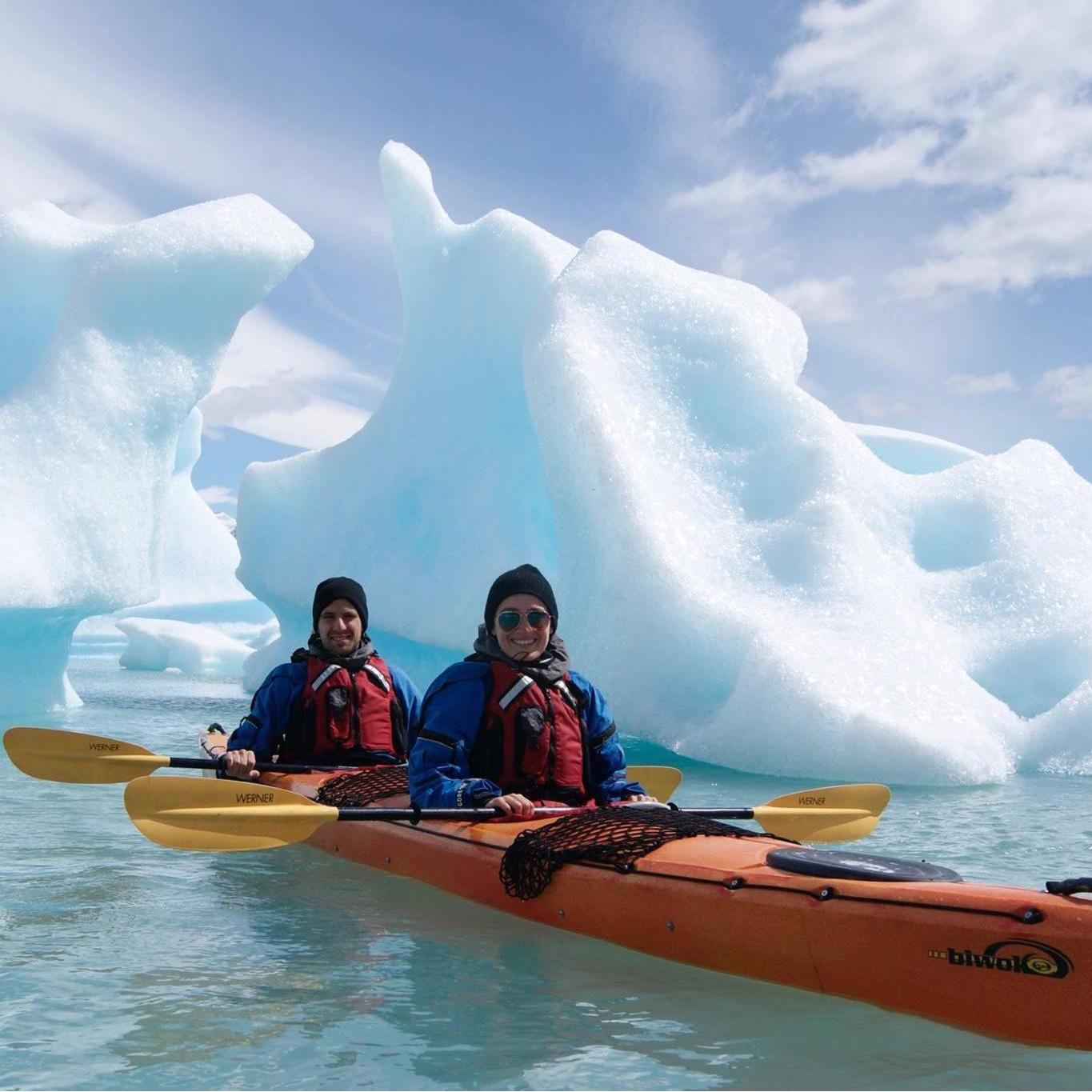 Kayaking in Patagonia. November 2016