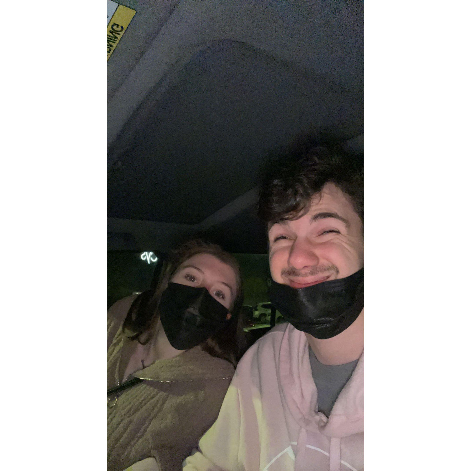 You could always find us together during COVID