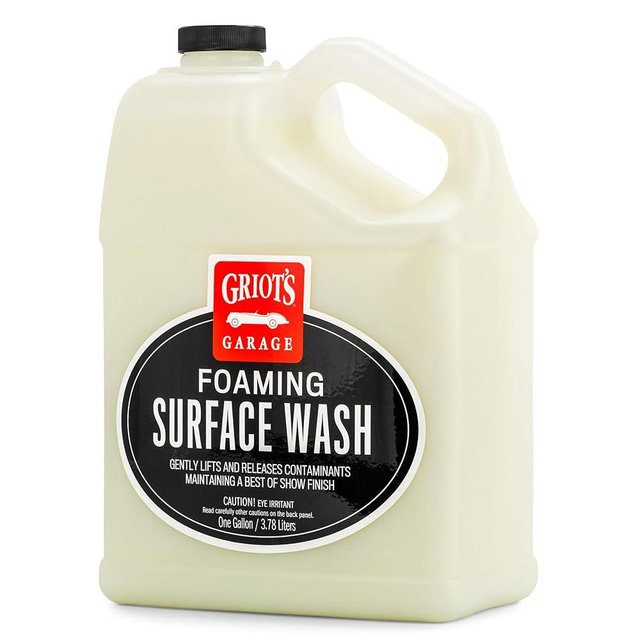 Griot's Garage BOSS Foaming Surface Wash for Car Cleaning and Detailing, Compatible with the BOSS Foam Cannon Auto-Mix System, One Gallon
