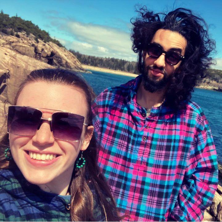 The matching flannels have made it to Bar Harbor!
