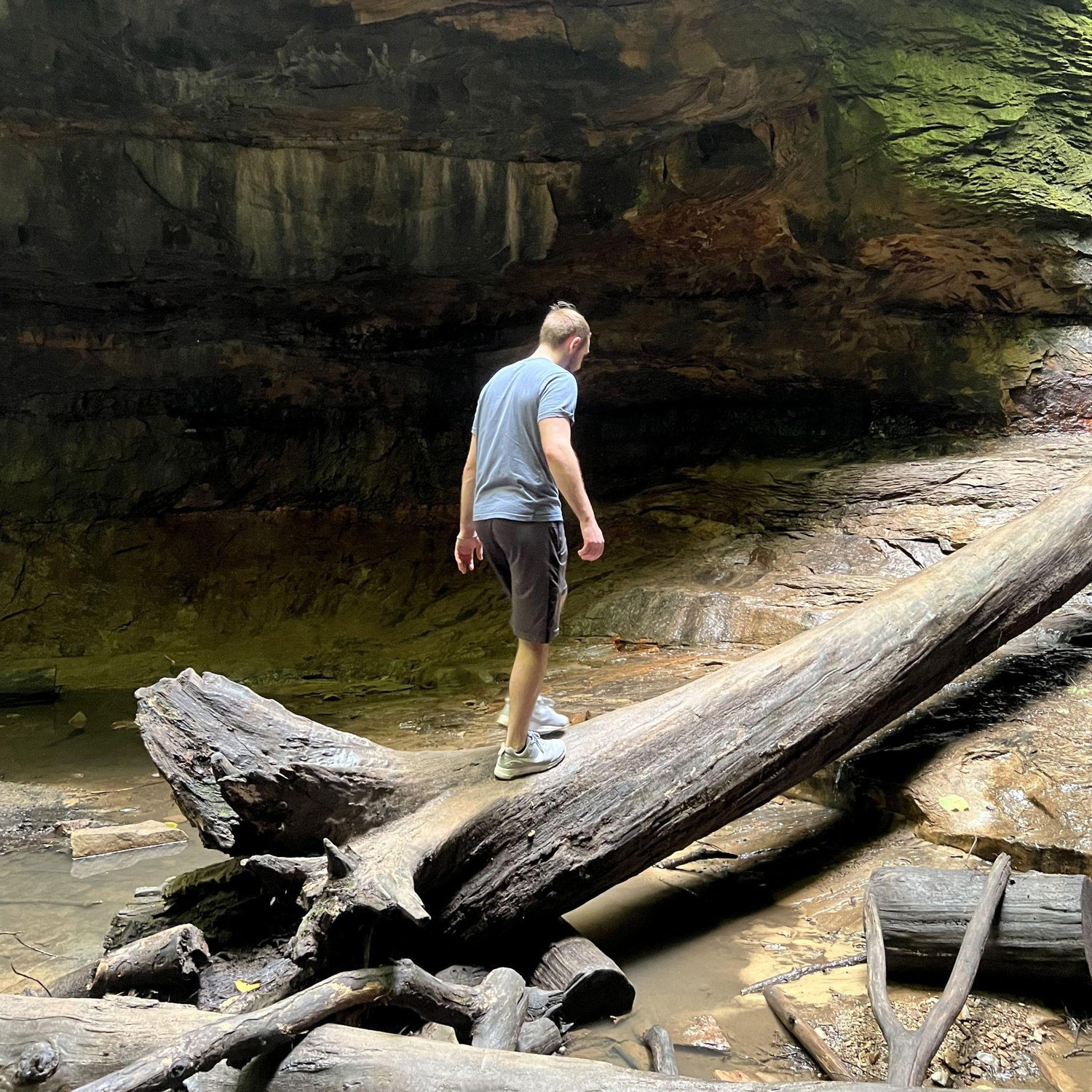 Our first adventure together at Turkey Run State Park!