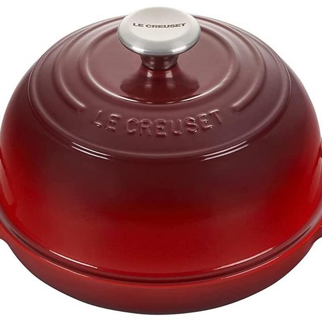 Le Creuset Signature Enameled Cast Iron Bread Oven with Lid, 1.75 Quart (9.5"), Cerise