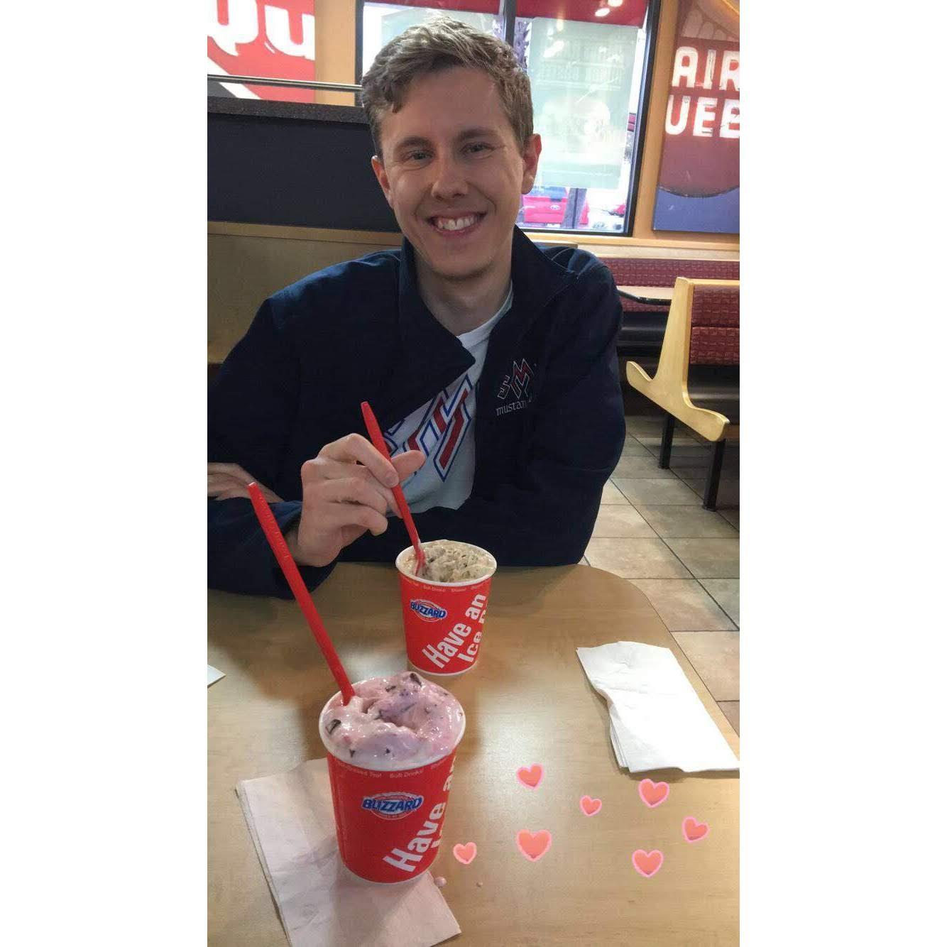 Annual Dairy Queen Date - February 2018