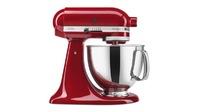 KitchenAid: Stand Mixer - Empire Red + Attachment