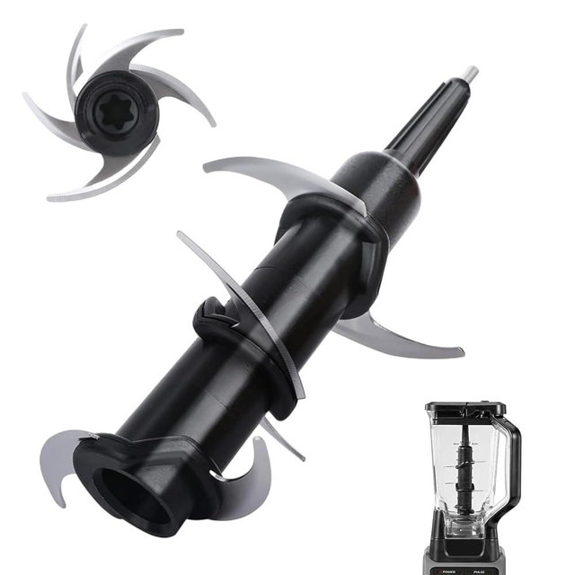 Teckarry Replacement Ninja Blender Blade, Parts Fit for 72 oz Pitcher, Blades Compatible with Kitchen System 1100W Pitcher BL740 BL642 BL500C BL660C