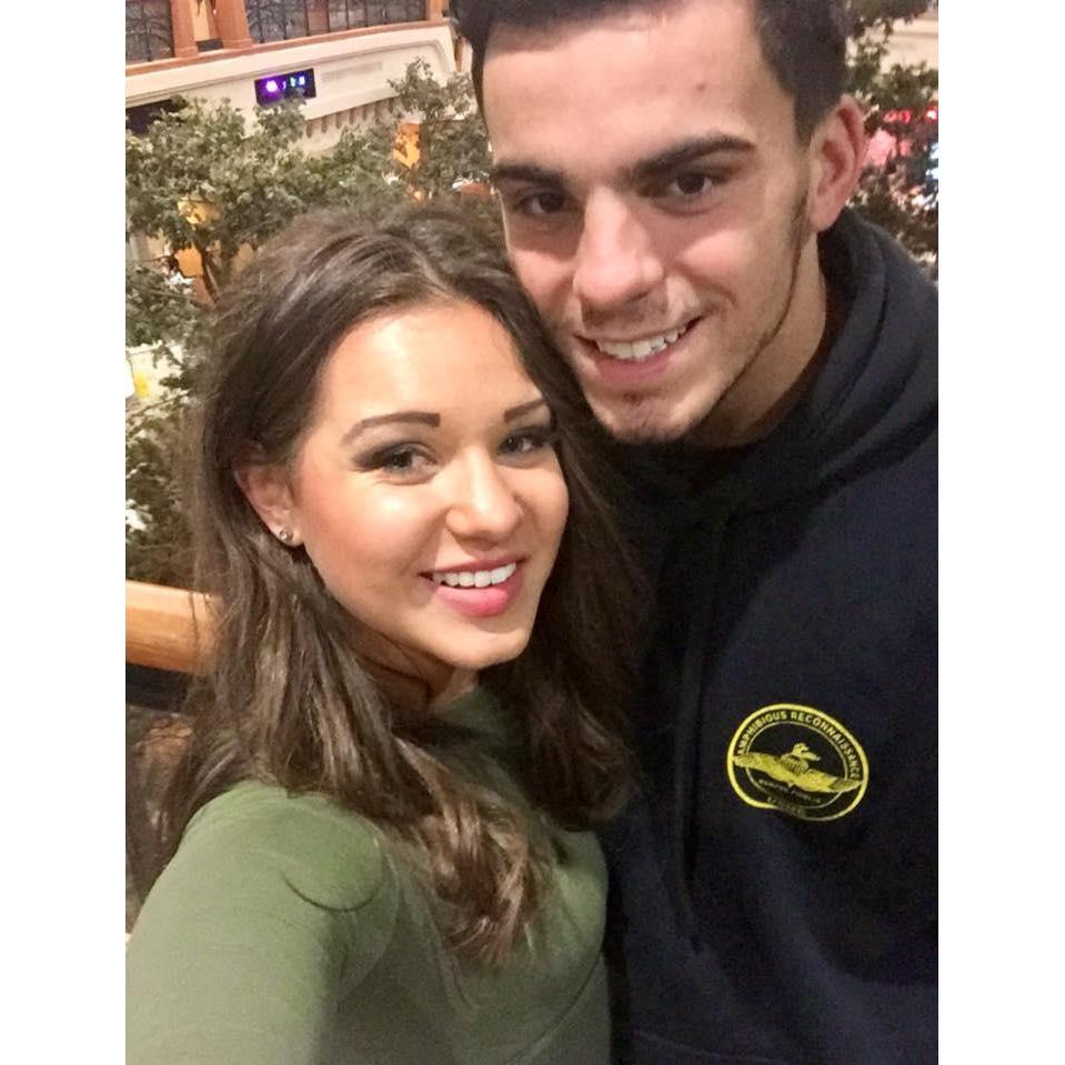 One of our first pictures together :)