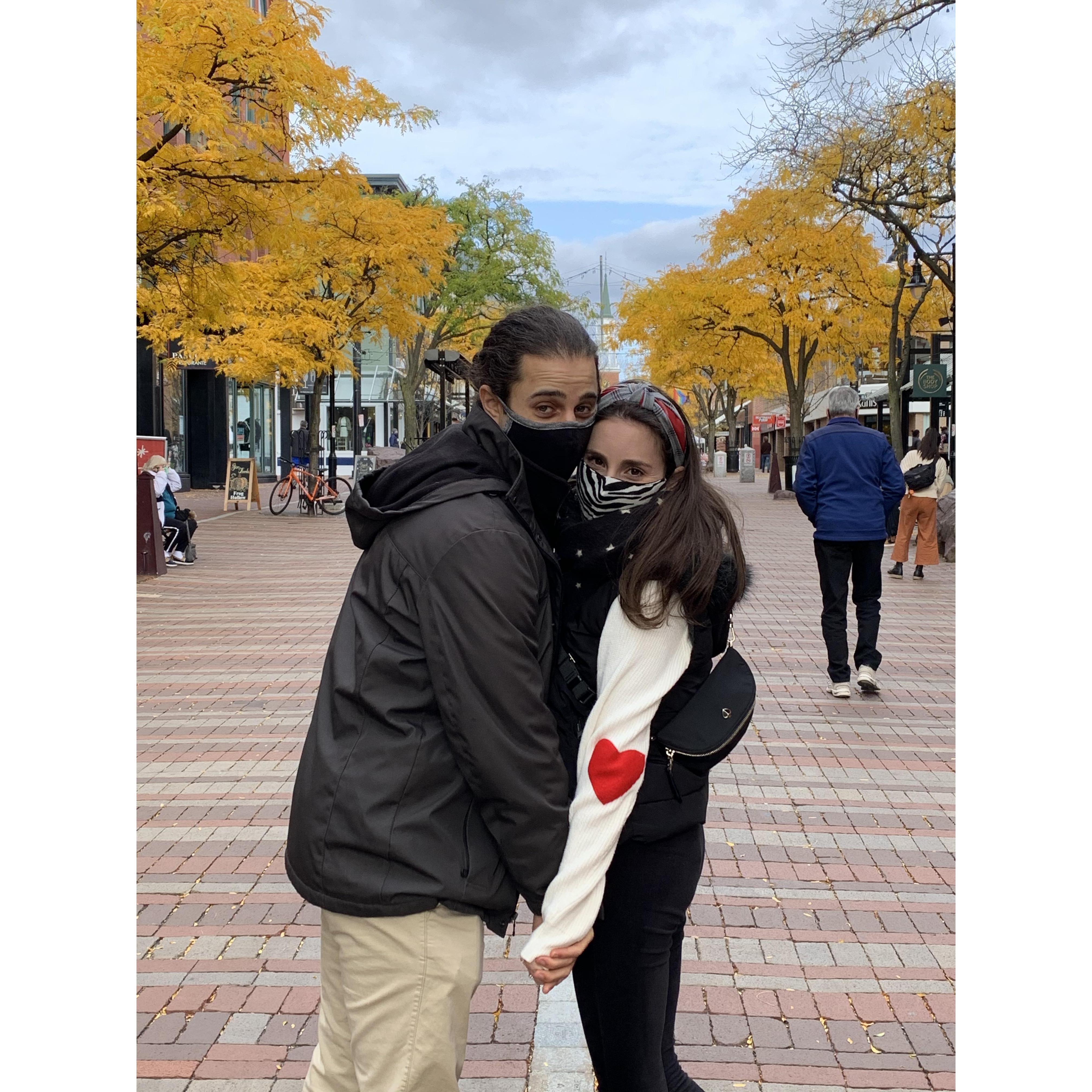 Vermont would have been magical anyway, but we had our added bonus.