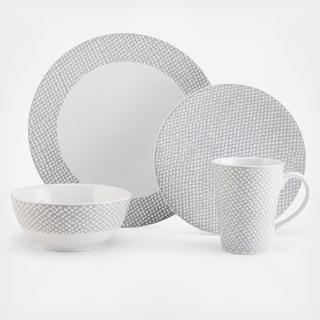 Avery Dot 4-Piece Place Setting, Service for 1