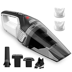 Homasy Portable Handheld Vacuum Cleaner Cordless, Powerful Cyclonic Suction Vacuum Cleaner, 14.8V Lithium with Quick Charge Tech, Wet Dry Lightweight Hand Vac