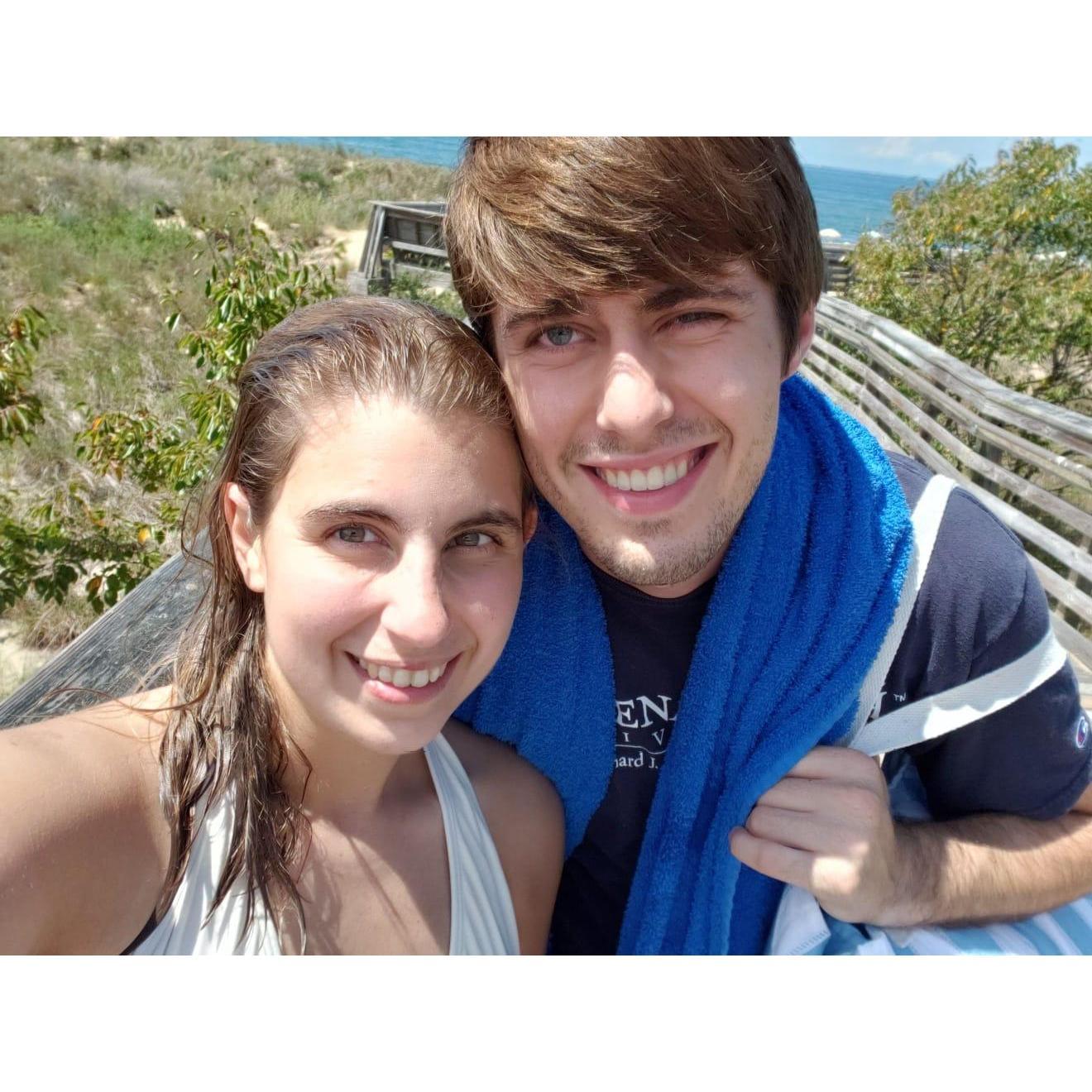 Surprise beach trip