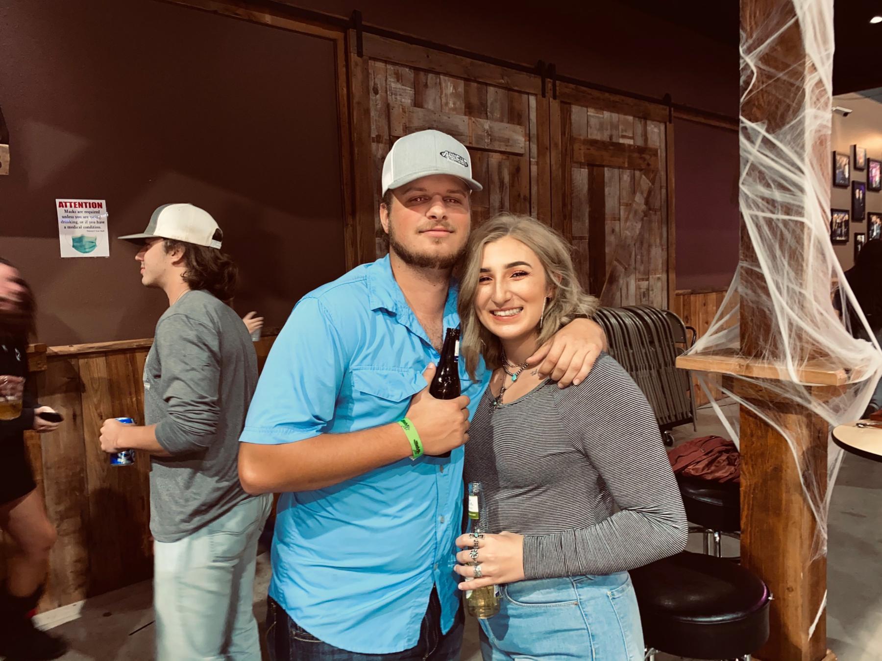 One of our first photos together!