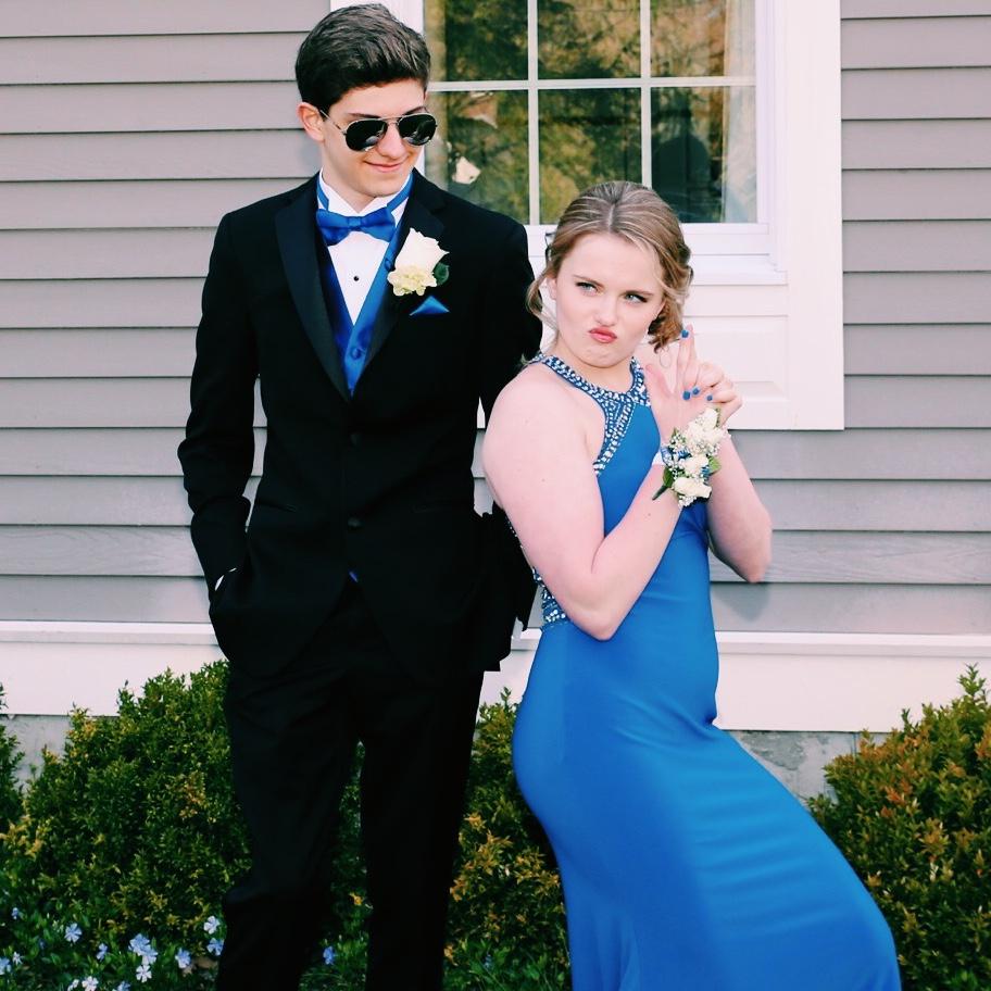 this was our first prom together in 2016 :)