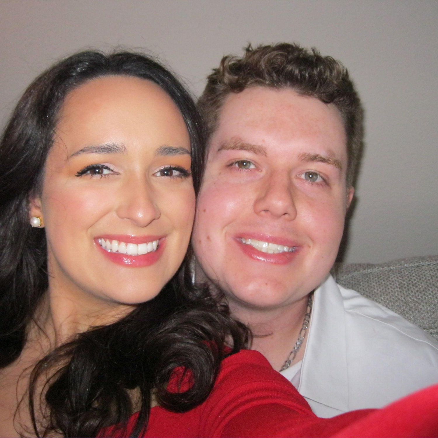 Last selfie before we got engaged.