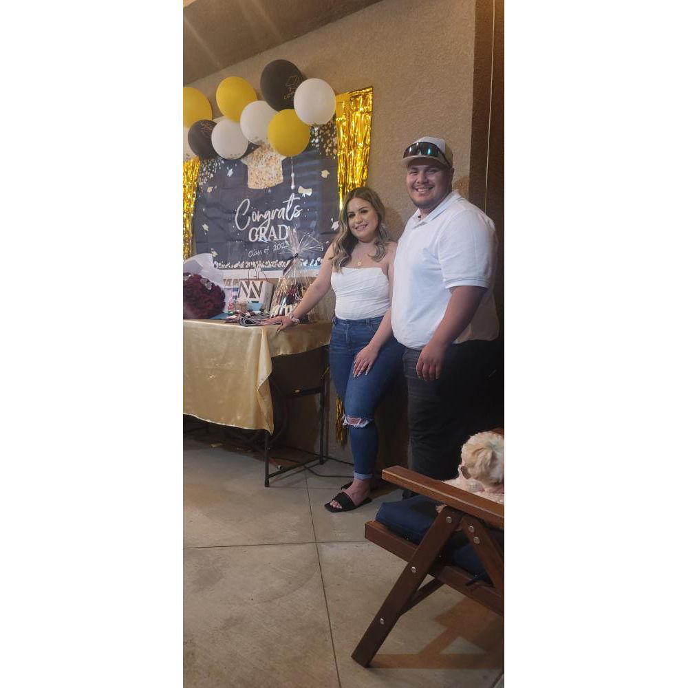 Ricky threw me a grad party for my undergrad <3