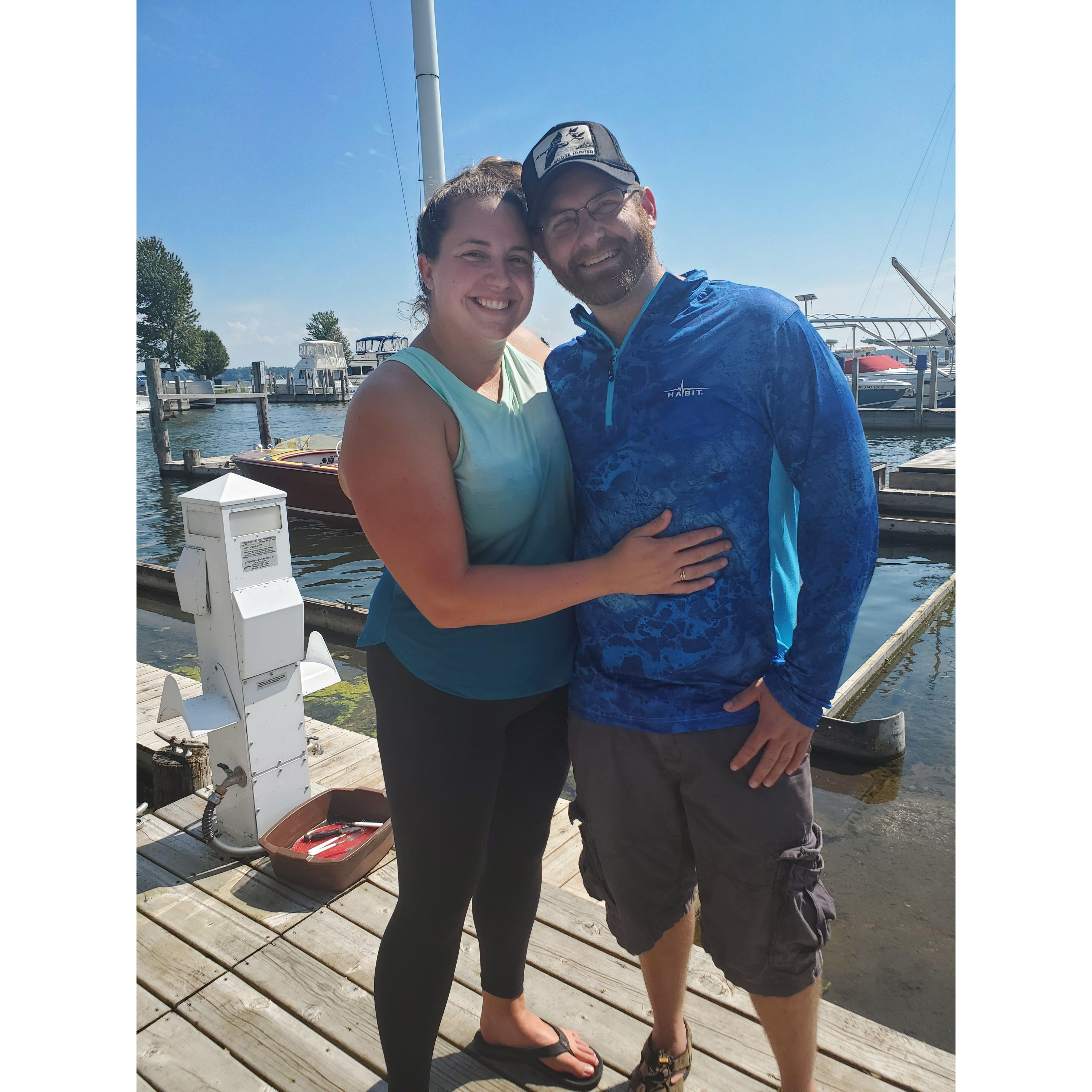 Salmon fishing on west side of state