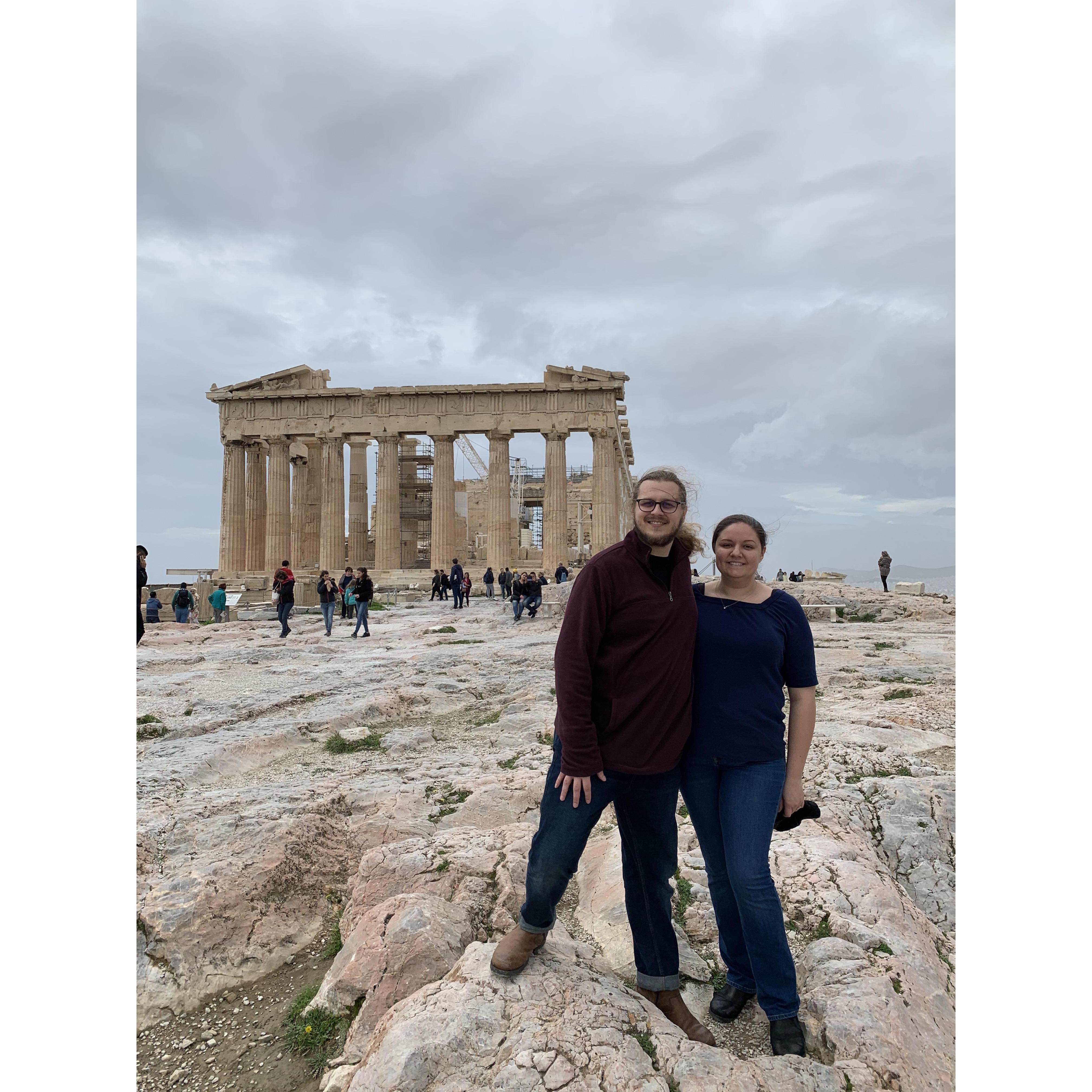 Day 1 in Greece, Christmas 2019! Brooks' first time in the motherland.