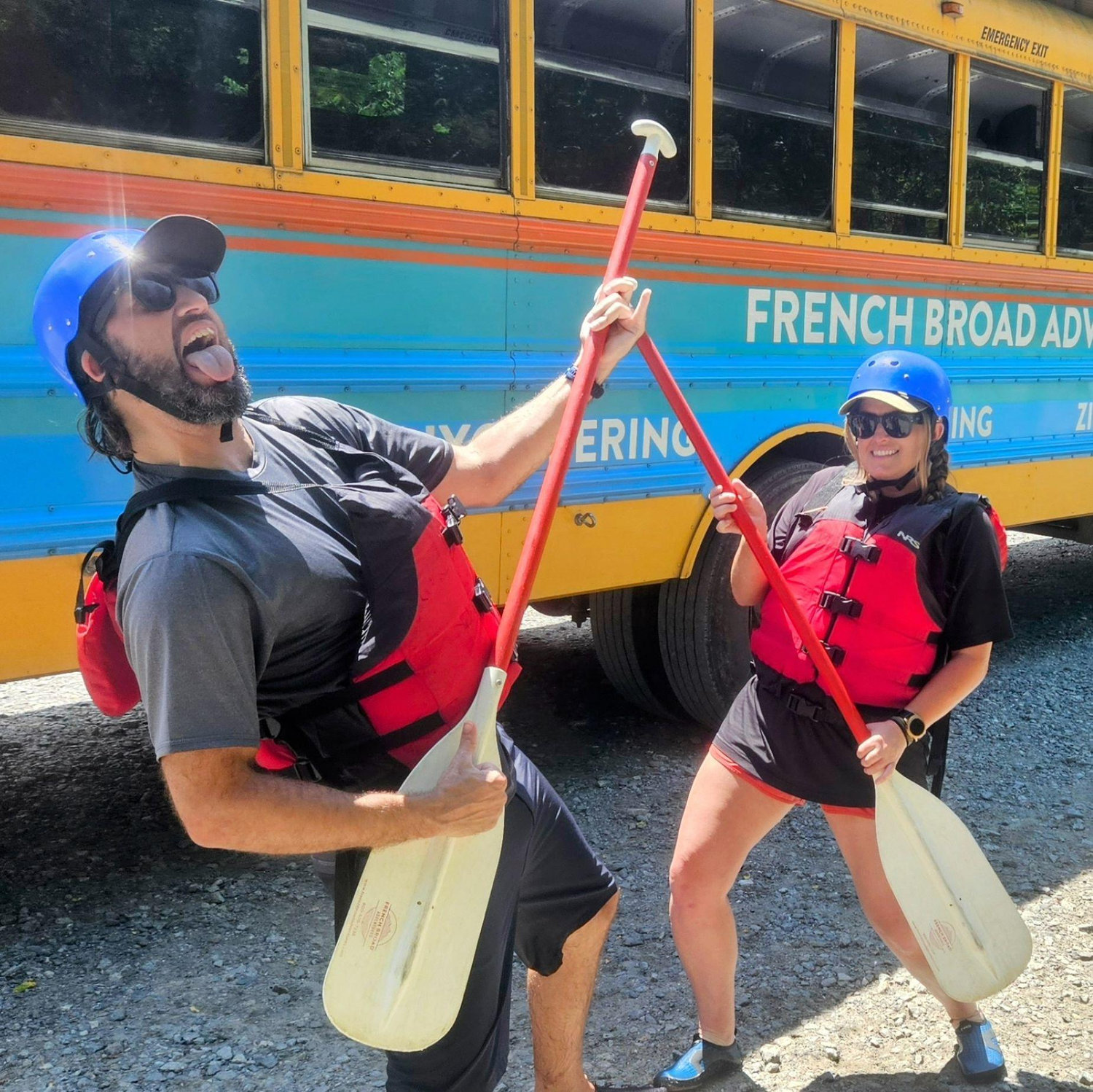 Whitewater rafting in North Carolina