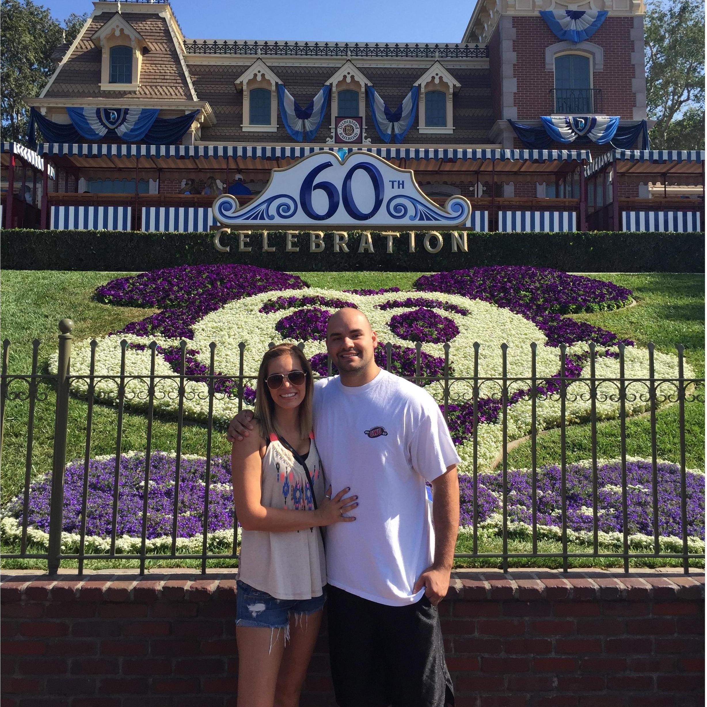 June 2015 First trip to Disneyland