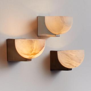 Ando Alabaster Sconce