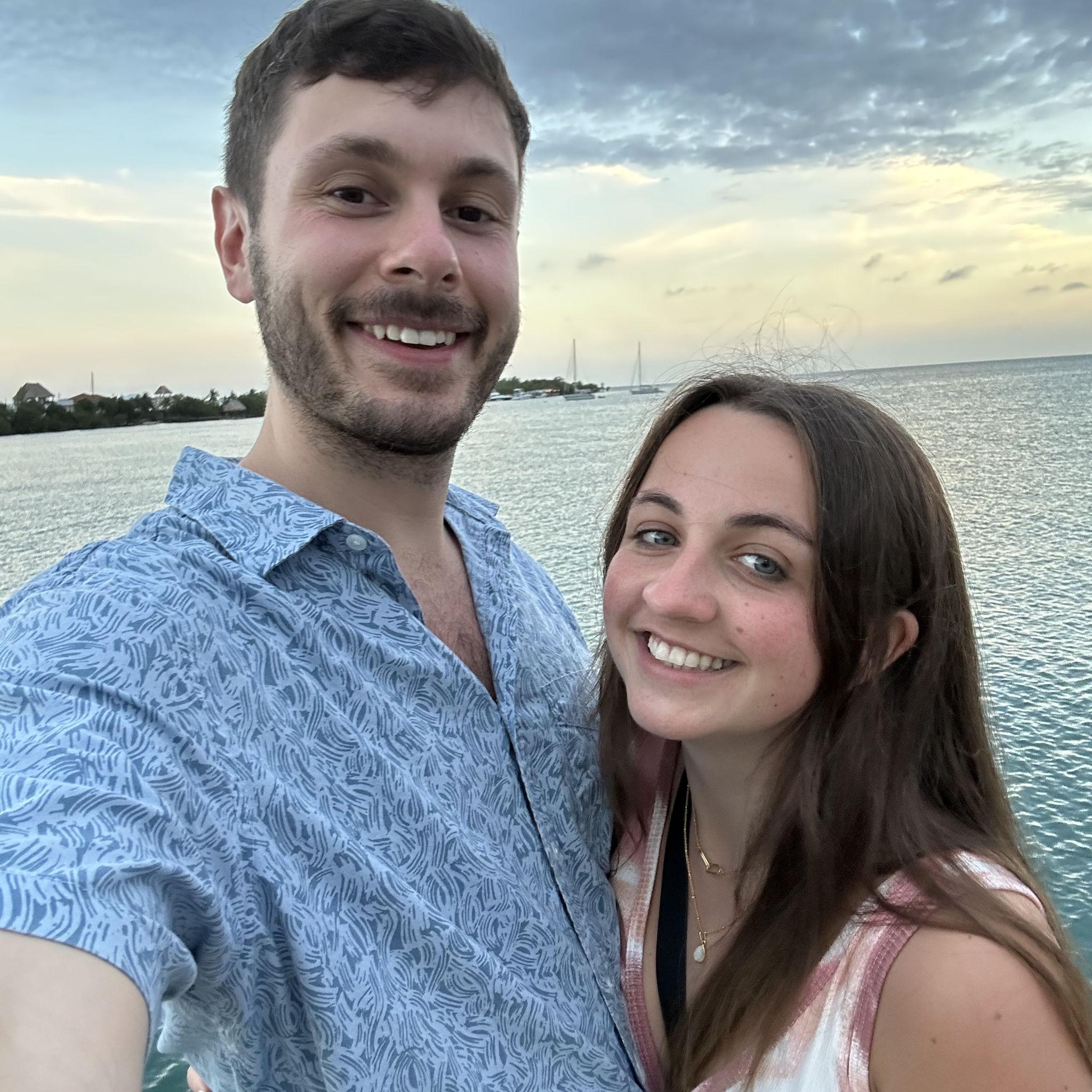 December 2024, Belize (The third trip I thought he might propose)