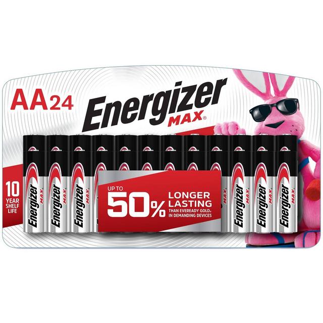Energizer MAX AA Alkaline Batteries - 24 Pack