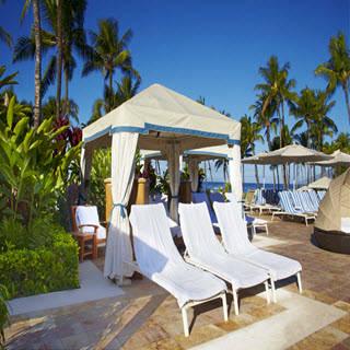 Poolside Cabana at the Grand Wailea