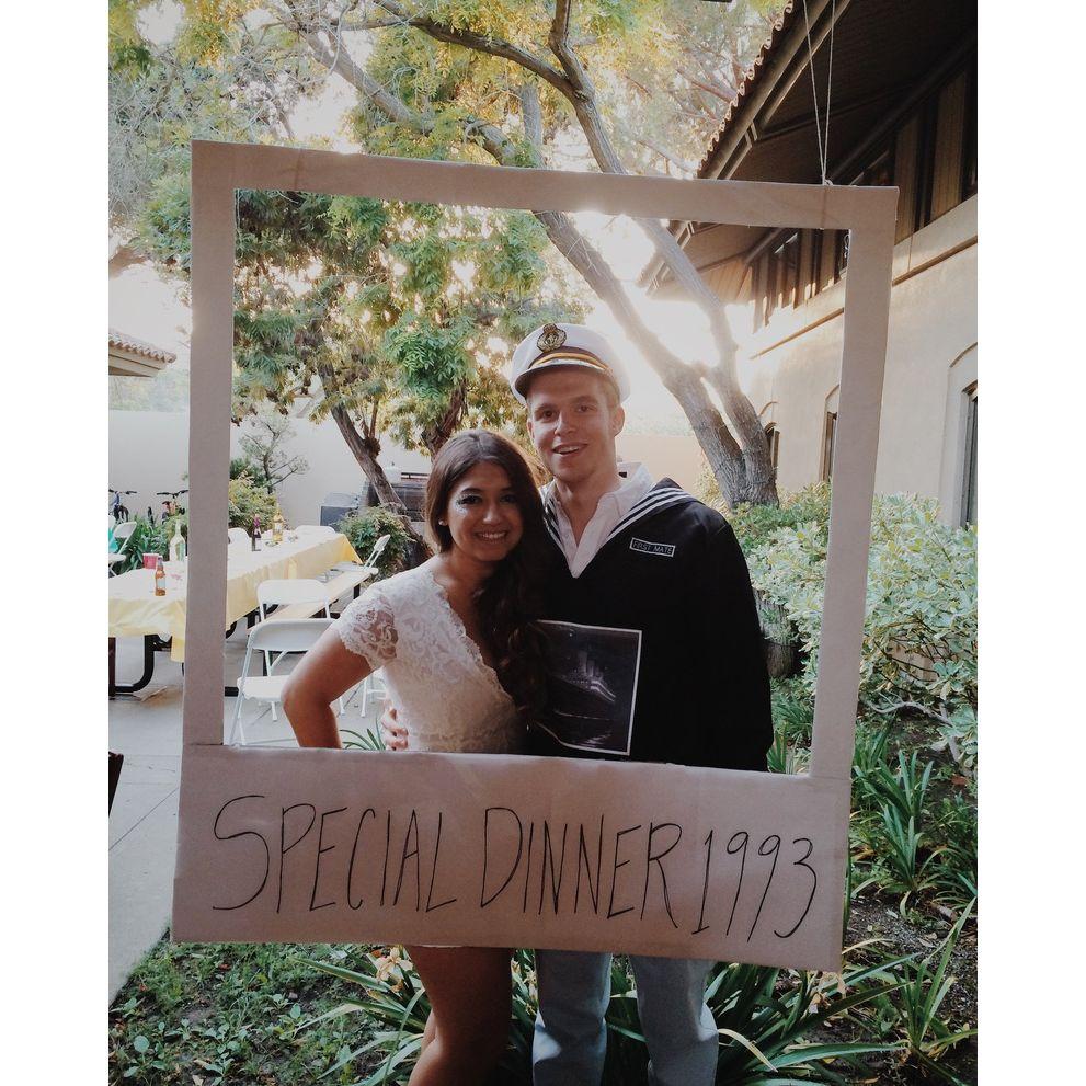 Our first date!