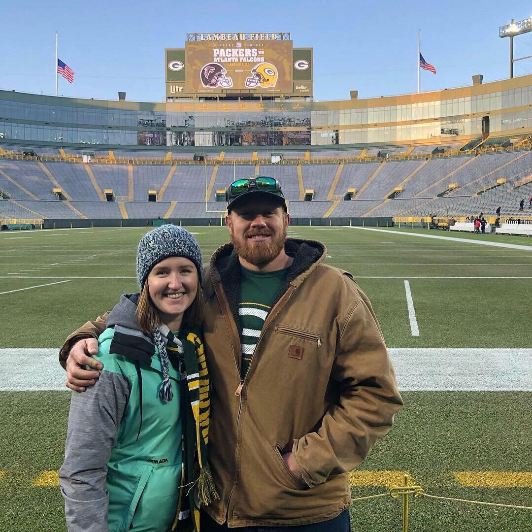 Green Bay Packers game December 2018.