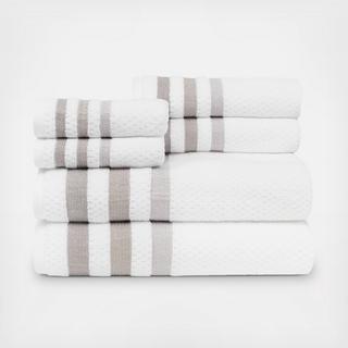 Crinkle 6-Piece Towel Set