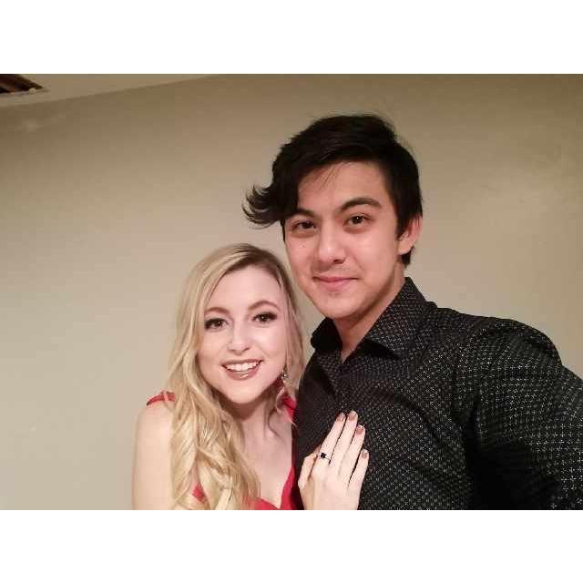 He hates this picture, but I love it.