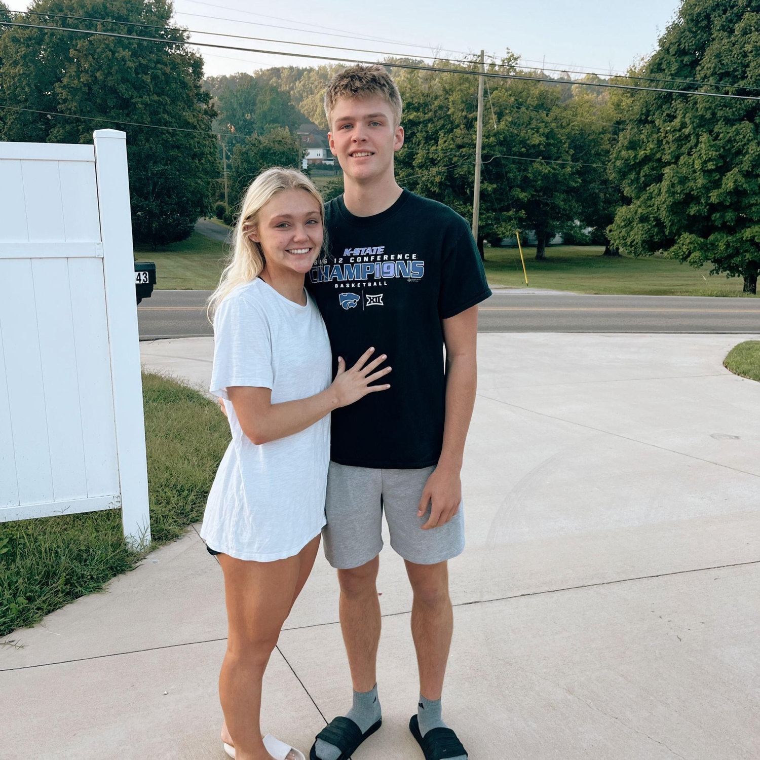 Our first college visit in Tennessee!