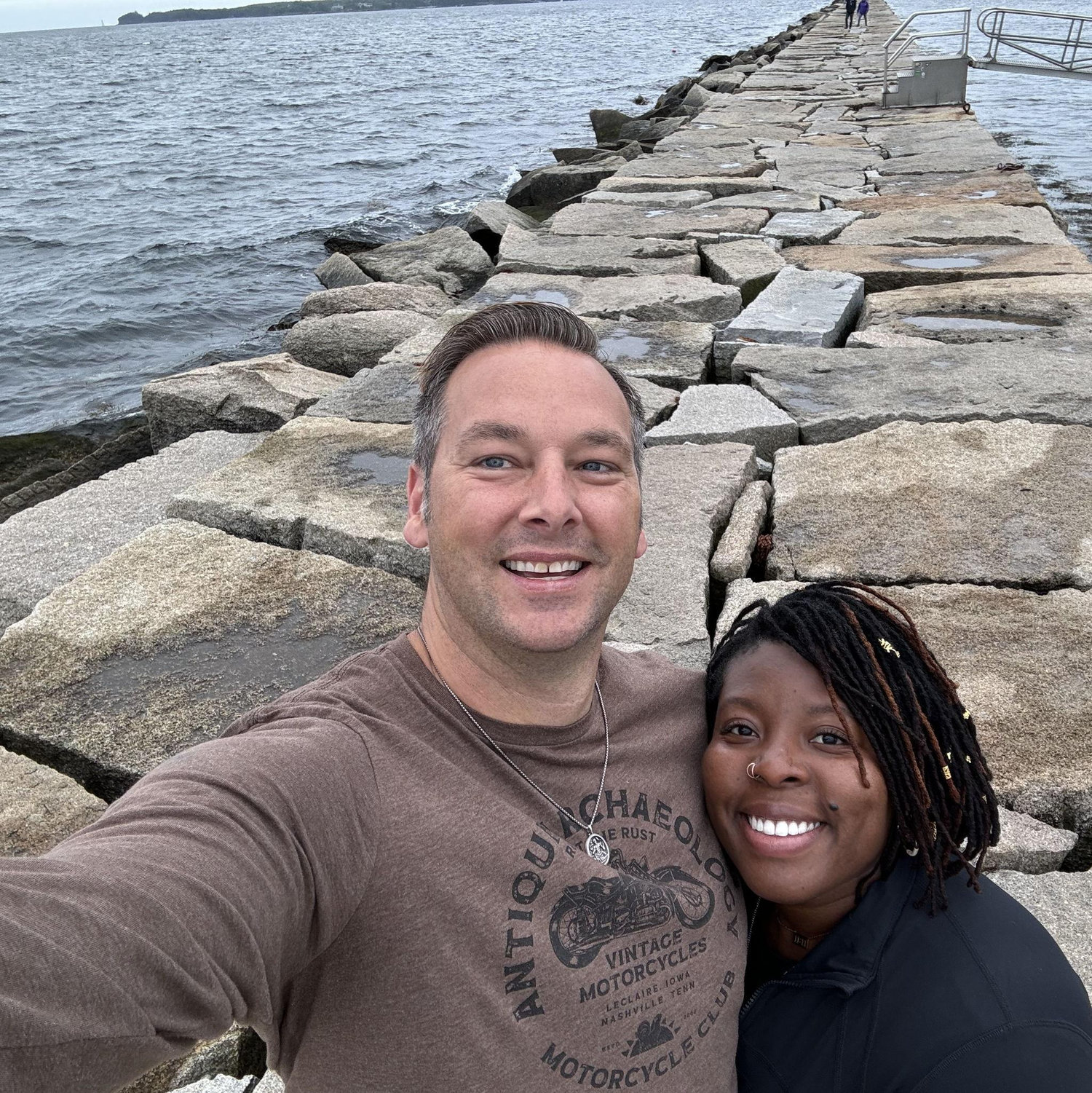 Grace's first trip to Maine with Jason proved to be a success.