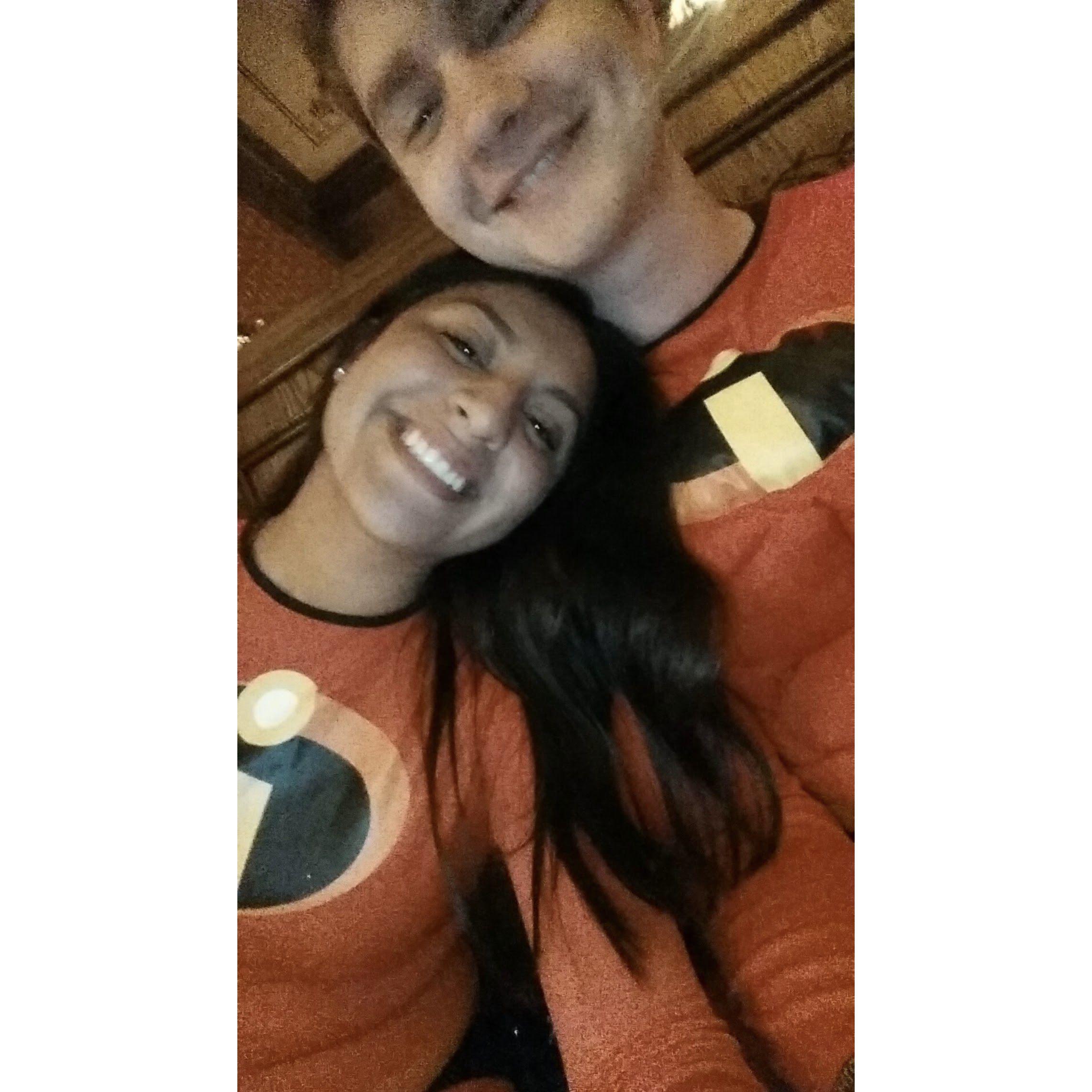 Our first Mickey's Halloween Party together.