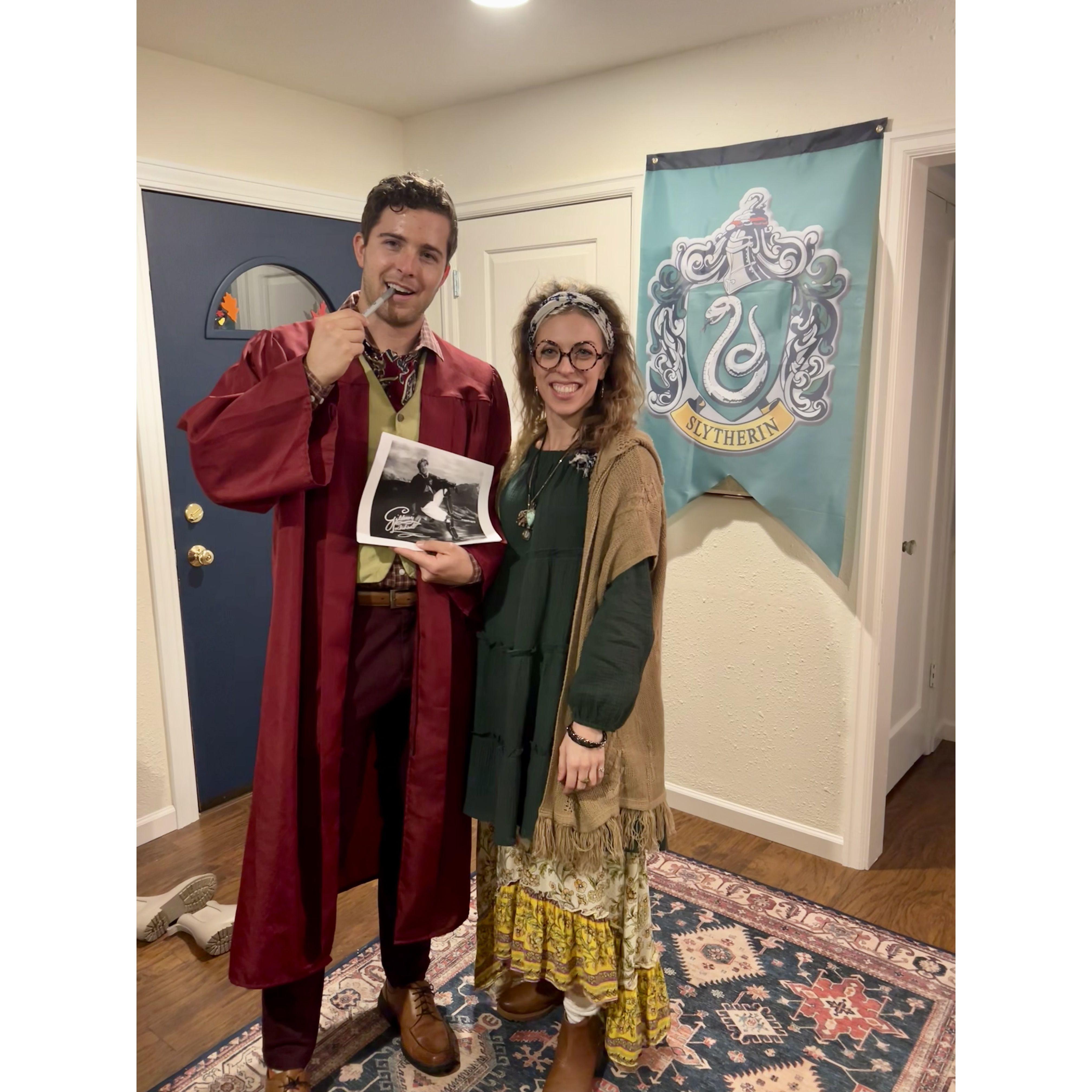 Harry Potter Halloween - Professors Lockhart and Trelawney